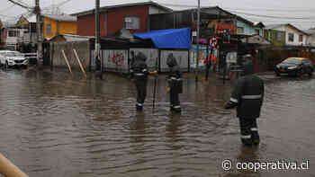 Orrego acusa que inmobiliaria "eliminó el sistema de evacuación de aguas" en Quilicura