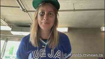 ‘Super pumped’: Blue Jays fan returns to Rogers Centre after being hit by 110 mph foul ball