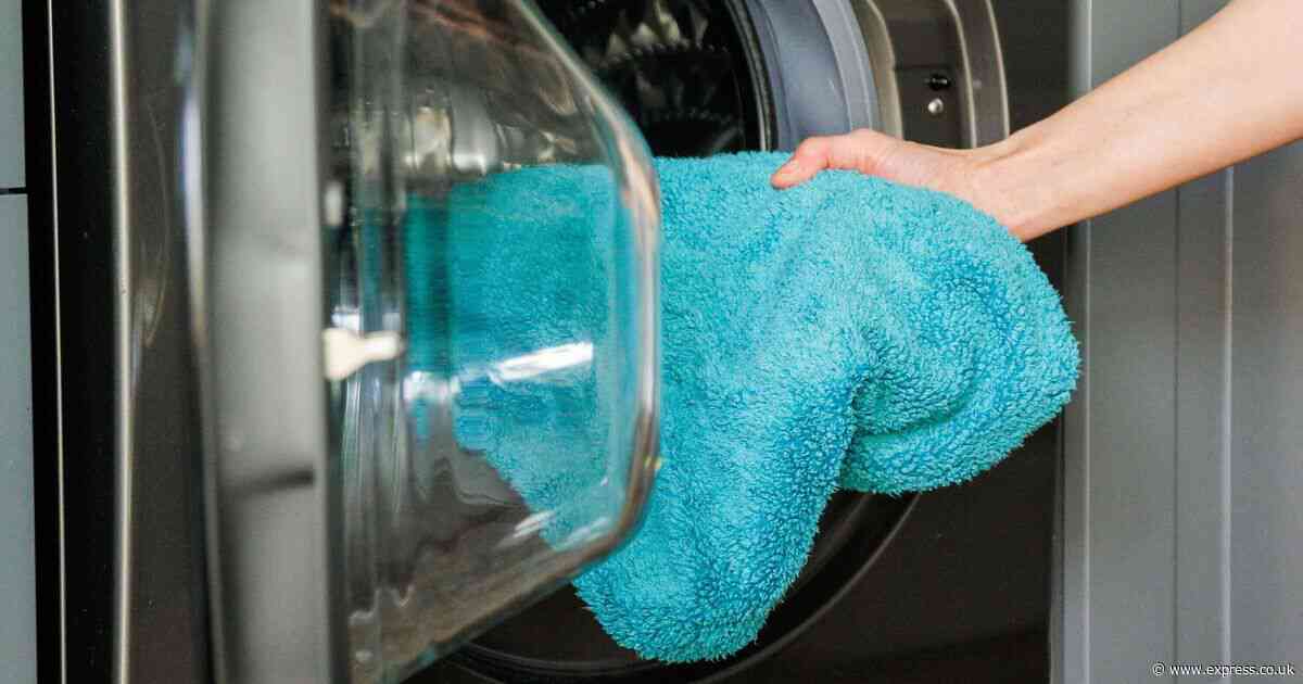 Ditch fabric conditioner to soften stiff towels for one household item that’s not vinegar