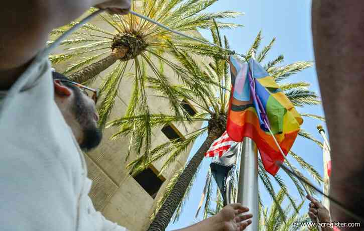 Santa Ana raises pride flag to support LGBTQ+ community
