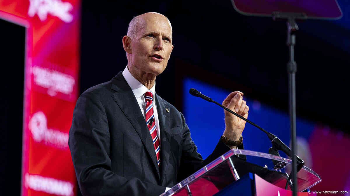 Florida Sen. Rick Scott joins race to succeed Mitch McConnell as GOP leader