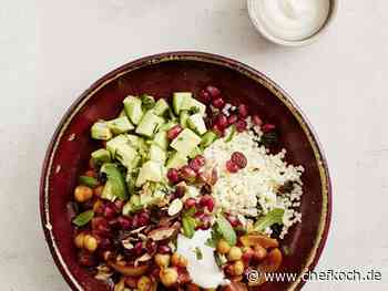 Vegane Marokkanische Bowl