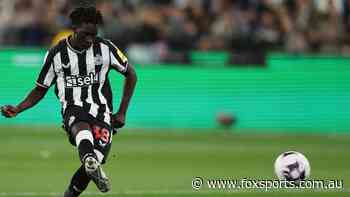 Garang Kuol set for more loan time in Europe after making Newcastle debut in Melbourne