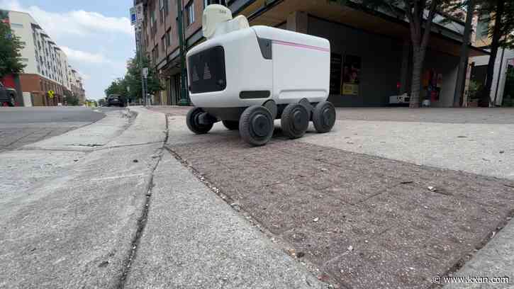 'This is the future,' Austin restaurants use robot delivery in Mueller neighborhood