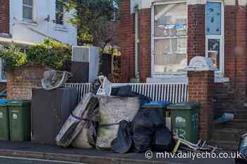 Flytipping left dumped for years outside Southampton house