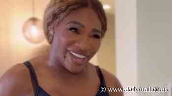 Serena Williams shares relatable struggle fitting into denim skirt after welcoming second baby as celeb pals react to hilarious video: 'It's getting there'