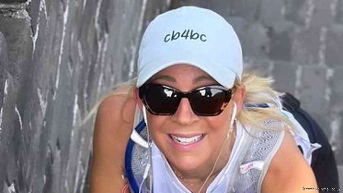 Carrie Bickmore reveals 'gross' reality of competing in gruelling Great Wall of China half marathon