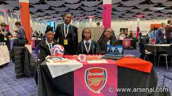 Arsenal girls go to Wembley