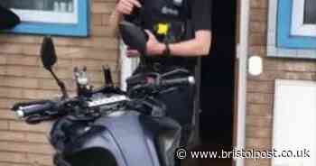 Two men arrested after police find stolen motorbike in Brislington