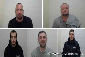 Bury's Most Wanted: Police appeal for help to trace these 5 men