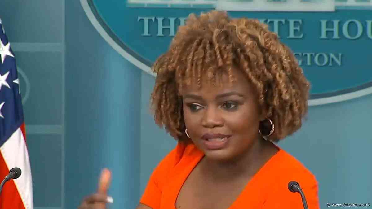 White House press secretary Karine Jean-Pierre says 'Why should he?' when asked why Biden isn't using executive powers to deal with border crisis