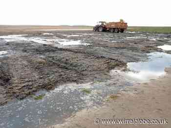 West Kirby beach being cleared after Natural England give permission