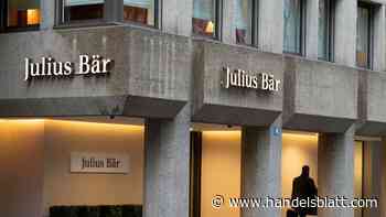 Schweizer Bank: Julius Bär verfehlt beim Neugeld Analystenerwartungen