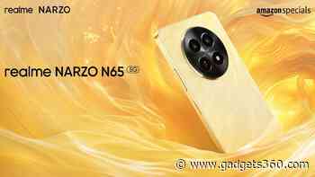 Realme Narzo N65 5G India Launch Set for May 28; to Get MediaTek Dimensity 6300 SoC