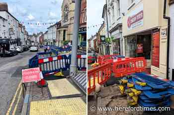 Timescale revealed to fix Ross-on-Wye's flood-damaged streets