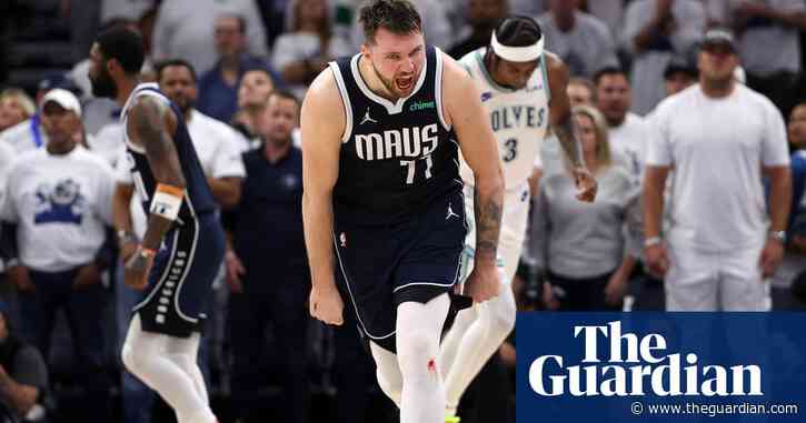 Dončić closes strong as Mavericks steal Game 1 of West finals from Wolves