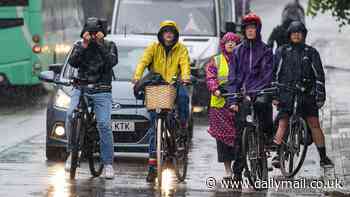 UK braces for more downpours today with 'danger to life' amber alert