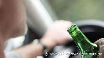 Kontrolle bei Ostelsheim: 45-Jähriger mit 2,9 Promille und ohne Führerschein unterwegs