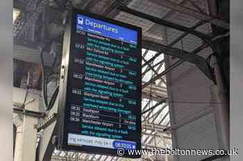 Bolton train station trains delayed after faults on the lines