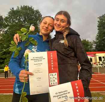 Internationale Normen für Pauline Richter und Johanna Martin über 400 Meter