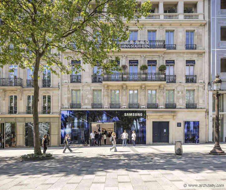 Explore Jean Nouvel's Pop-Up Store on the Champs Élysées in Paris, Through the Lens of Jad Sylla