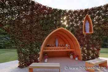 Nieuwe grot voor Gooreind met originele Mariabeeld boordevol symboliek,