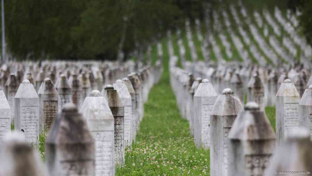 Bosnische Serben wehren sich gegen Gedenken an Srebrenica