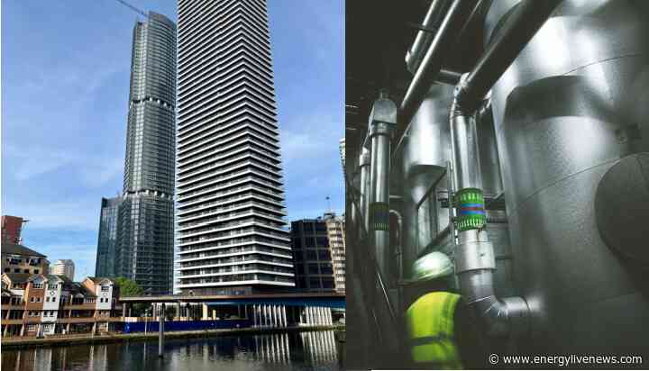 Veolia powers Canary Wharf towers with low carbon energy