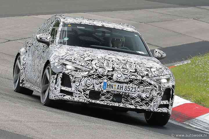 Eerste Audi RS5 Avant: beresterke plug-in raast over de 'Ring