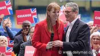 Keir Starmer and Angela Rayner put on a united front as they kick off Labour's election campaign for 'change' with statement of intent in Tory Kent seat