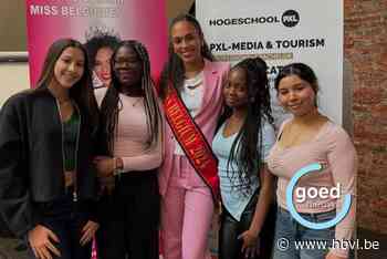 Miss België Kenza Ameloot inspireert PXL-studenten