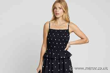 River Island's cinched waist midi dress hailed as summer's must-have by fashion editor