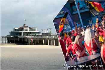 Groot scherm voor Rode Duivels op evenementenstrand in Blankenberge: “Binnen én buiten plaats voor duizenden voetbalfans”