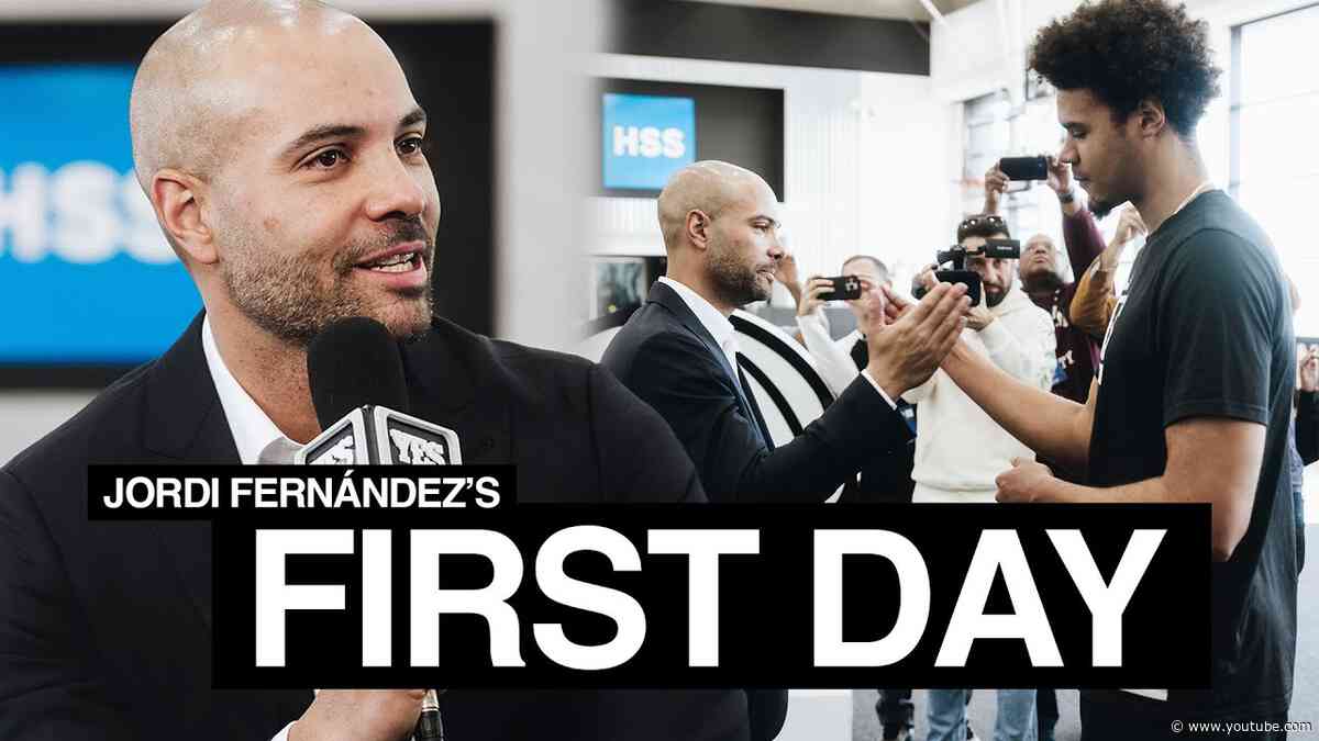 Behind-the-Scenes of Jordi Fernández’s First Day as Brooklyn Nets Head Coach