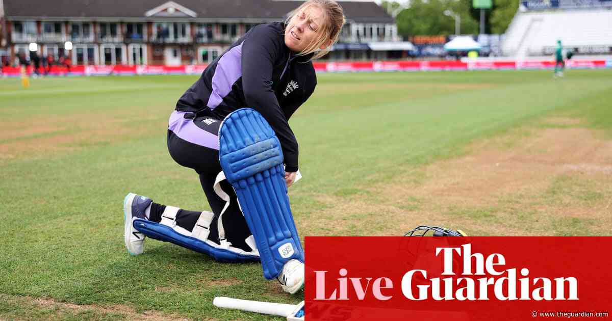 England v Pakistan: first women’s cricket ODI – live