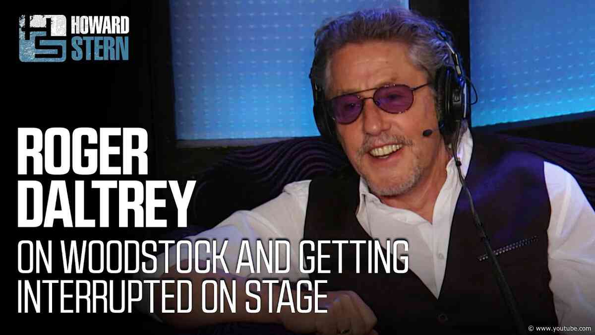 Roger Daltrey Remembers the Who Getting Interrupted at Woodstock (2015)