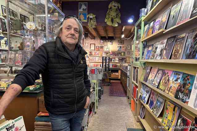 Chris (69) geeft op 31 mei fakkel door van bekende Oostendse stripwinkel: “Ik heb ooit één Jommeke gelezen, maar daar had ik snel genoeg van”