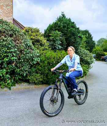 Carer Michelle Bishop's 24-hour bike ride for charity