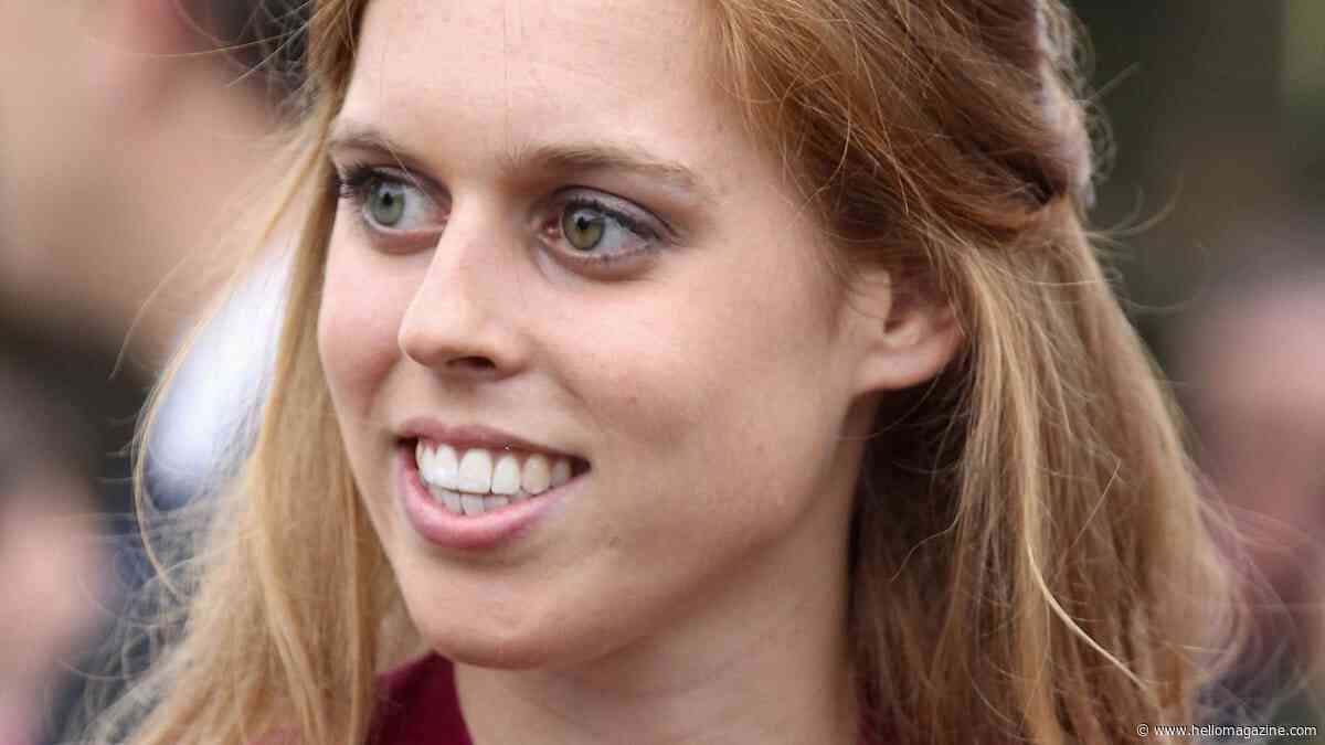 Princess Beatrice surprises in cropped denim jacket with must-see shoulder pads