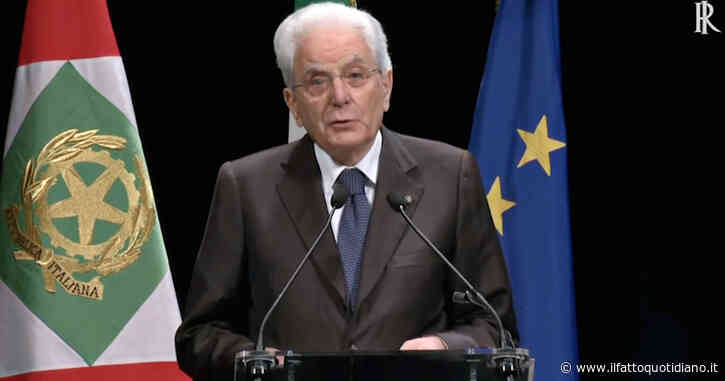 Mattarella cita Goria: “Squilibri territoriali di grande attualità, per lui era necessario rispettare la Costituzione e rafforzare il Parlamento”