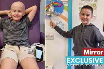 Boy, 11, in race against time to fight rare cancer that he only has 10 per cent chance of surviving