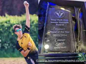 Cricketer Connor Smith wins player of the year award in Australia