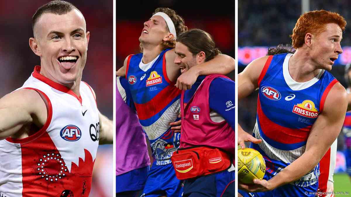 Swans superstar sparks 88-year AFL first as Dogs’ injury crisis cruels upset bid