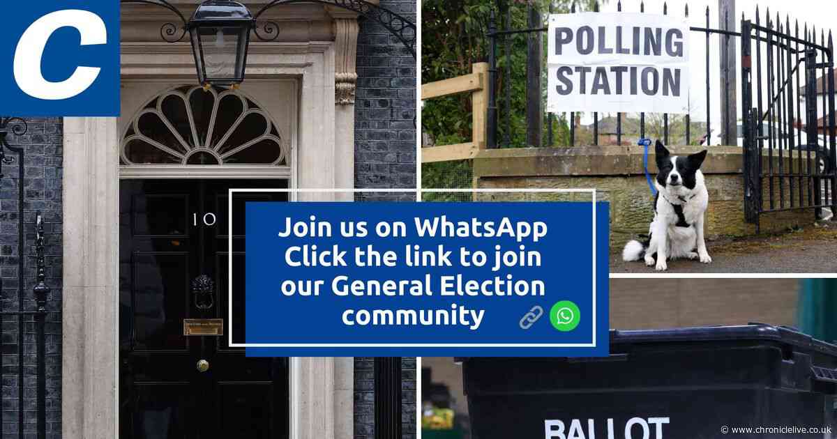 Join our General Election WhatsApp community for all the latest news sent direct to your phone