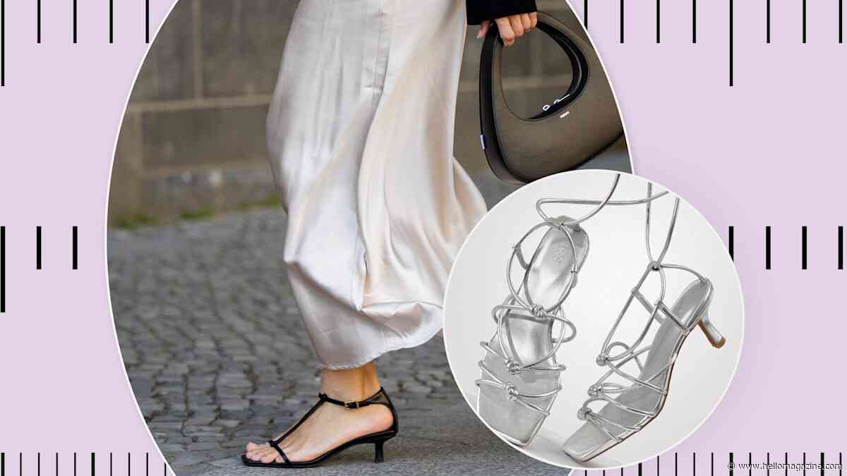 I found the best mid-heel sandals for wedding guest season because I just can't do high heels anymore