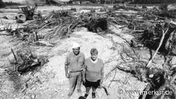 Pfingsthochwasser 1999: Brunnen unter Wasser, Felder überschwemmt, Bundeswehr musste anrücken