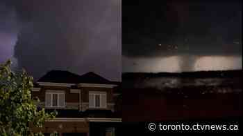 Potential tornado 'surreal' for residents who witnessed damaging storm in southern Ontario