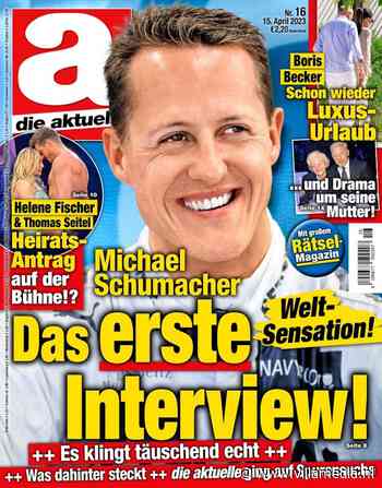 AI-interview Schumacher: ontslag hoofdredacteur teruggedraaid; smartengeld voor de familie