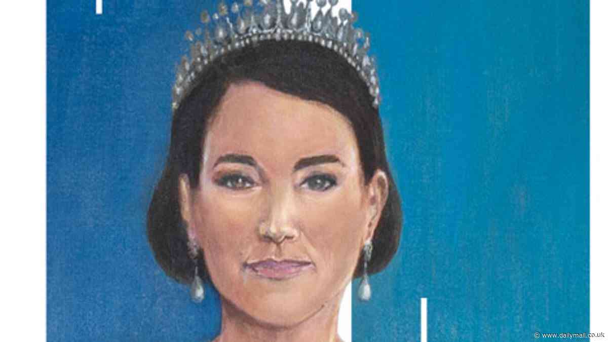 How the British-Zambian artist behind Tatler's controversial portrait of Kate Middleton has brushed off her critics and insists the artwork completed in under three weeks is about showing the Princess of Wales' soul