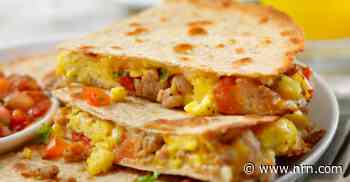 Breakfast quesadillas for a morning meal on the go